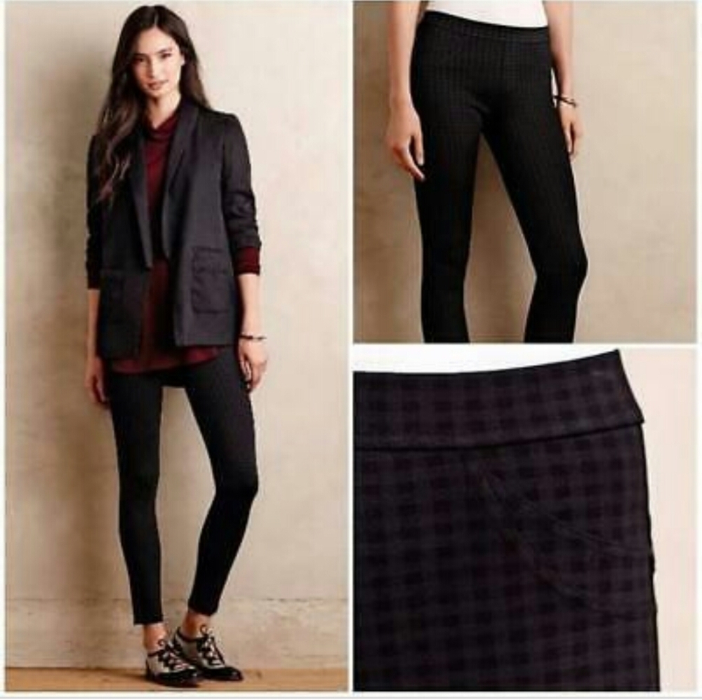 Nwot~Sanctuary Nordstrom plaid Pull On pants xs